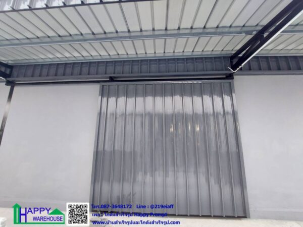 โกดังสำเร็จรูป HW-HC 18x24x7 เมตร  พร้อมออฟฟิศชั้นลอย ขนาด 6x12 เมตร - Image 10