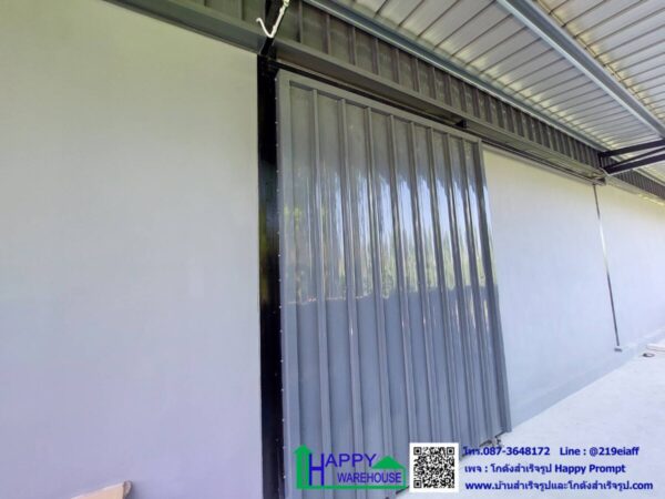 โกดังสำเร็จรูป HW-HC 18x24x7 เมตร  พร้อมออฟฟิศชั้นลอย ขนาด 6x12 เมตร - Image 11