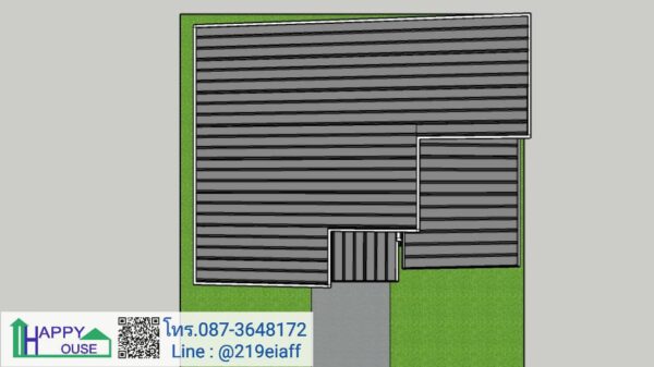 บ้านสำเร็จรูป MD-04  ขนาด 2 ห้องนอน 1 ห้องนั่งเล่น 2 ห้องน้ำ - Image 11