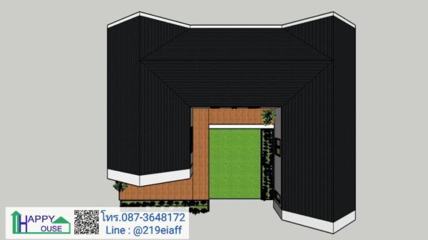 บ้านสำเร็จรูป MD-05  ขนาด 3 ห้องนอน 1 ห้องนั่งเล่น 2 ห้องน้ำ - Image 11