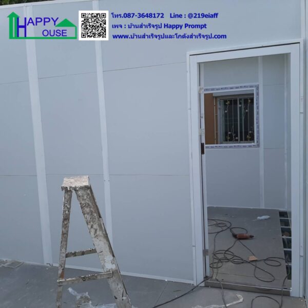 ผลงานบ้านสำเร็จรูป MK-24   1ห้องนอน 1ห้องนั่งเล่น 1ห้องน้ำ - Image 9