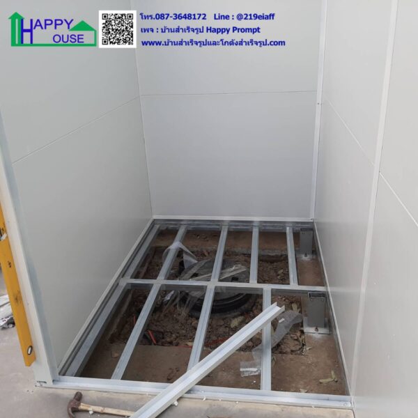 ผลงานบ้านสำเร็จรูป MK-24   1ห้องนอน 1ห้องนั่งเล่น 1ห้องน้ำ - Image 12