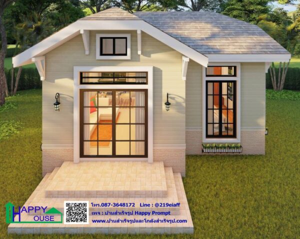 บ้านสำเร็จรูป MD-09  ขนาด 1 ห้องนอน  1 ห้องน้ำ  1 ห้องเอนกประสงค์ - Image 4