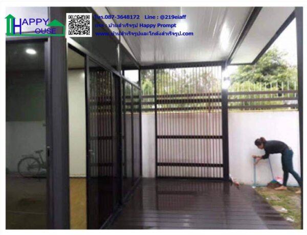 ผลงานบ้านสำเร็จรูป ขนาด 4.10x10.38 ม.  รามอินทรา - Image 2