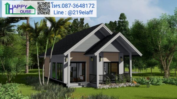 บ้านสำเร็จรูป MD-03 ขนาด 2 ห้องนอน 1 ห้องนั่งเล่น 1 ห้องน้ำ - Image 3