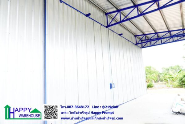 โกดังสำเร็จรูป HW-C 15x10x6 เมตร - Image 2