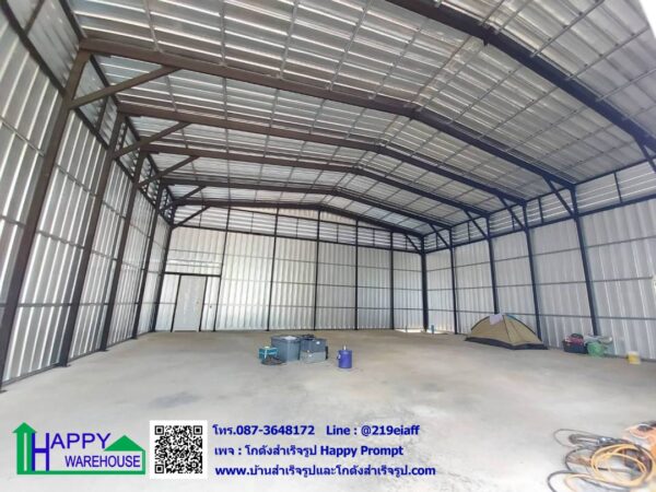โกดังสำเร็จรูป HW-C 12x11x5 เมตร - Image 5
