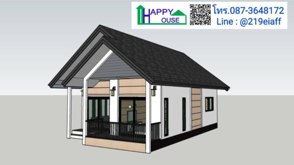 บ้านสำเร็จรูป MD-03 ขนาด 2 ห้องนอน 1 ห้องนั่งเล่น 1 ห้องน้ำ - Image 5