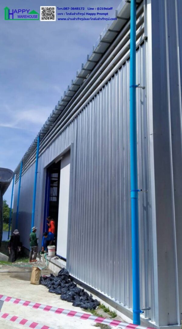 โกดังสำเร็จรูป ไร้เสากลาง HW-C ขนาด 15x20x6 เมตร - Image 4