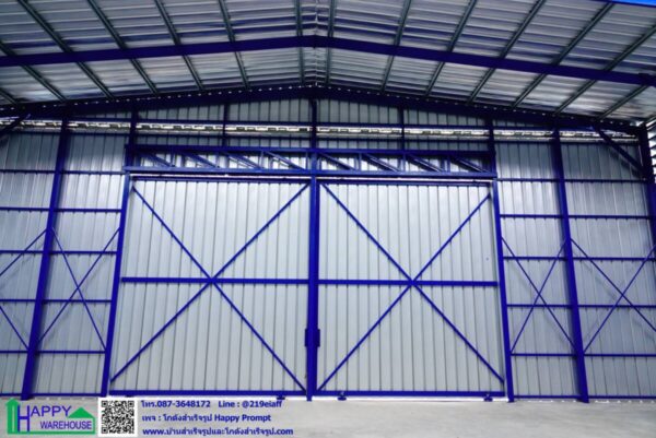 โกดังสำเร็จรูป HW-C 15x10x6 เมตร - Image 5