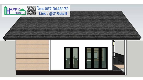 บ้านสำเร็จรูป MD-03 ขนาด 2 ห้องนอน 1 ห้องนั่งเล่น 1 ห้องน้ำ - Image 7