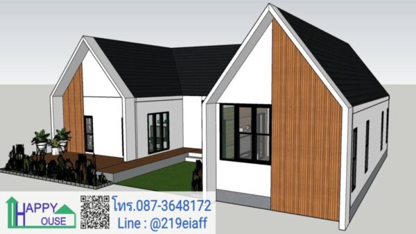 บ้านสำเร็จรูป MD-05  ขนาด 3 ห้องนอน 1 ห้องนั่งเล่น 2 ห้องน้ำ - Image 5