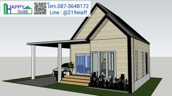 บ้านสำเร็จรูป MD-02 ขนาด 1 ห้องนอน 1 ห้องนั่งเล่น 1 ห้องน้ำ - Image 7