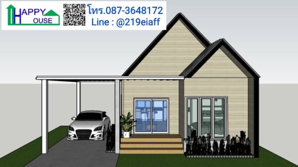 บ้านสำเร็จรูป MD-02 ขนาด 1 ห้องนอน 1 ห้องนั่งเล่น 1 ห้องน้ำ - Image 6