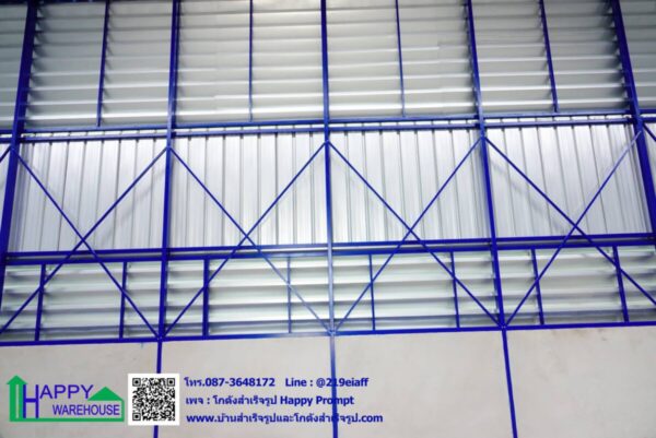 โกดังสำเร็จรูป HW-C 15x10x6 เมตร - Image 8