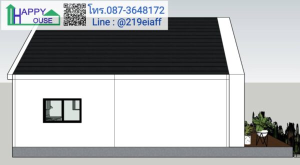 บ้านสำเร็จรูป MD-05  ขนาด 3 ห้องนอน 1 ห้องนั่งเล่น 2 ห้องน้ำ - Image 8