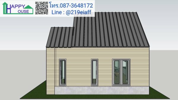 บ้านสำเร็จรูป MD-02 ขนาด 1 ห้องนอน 1 ห้องนั่งเล่น 1 ห้องน้ำ - Image 10
