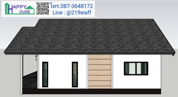 บ้านสำเร็จรูป MD-03 ขนาด 2 ห้องนอน 1 ห้องนั่งเล่น 1 ห้องน้ำ - Image 11