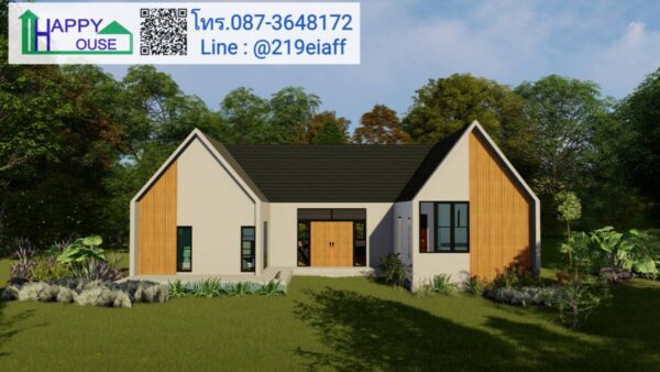 บ้านสำเร็จรูป MD-05  ขนาด 3 ห้องนอน 1 ห้องนั่งเล่น 2 ห้องน้ำ - Image 9