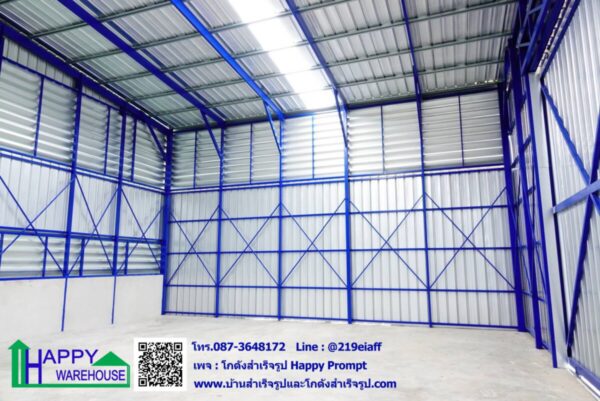 โกดังสำเร็จรูป HW-C 15x10x6 เมตร - Image 10