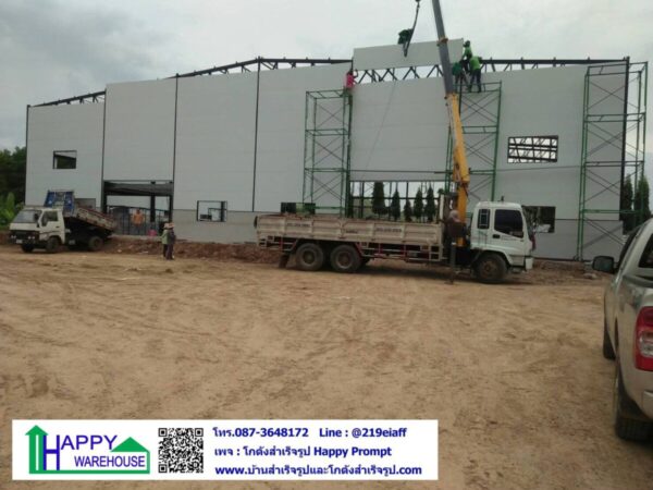 คลังเก็บยา ผนัง-หลังคา EPSโฟม HW-HC 32x32x7.6 ม. - Image 4
