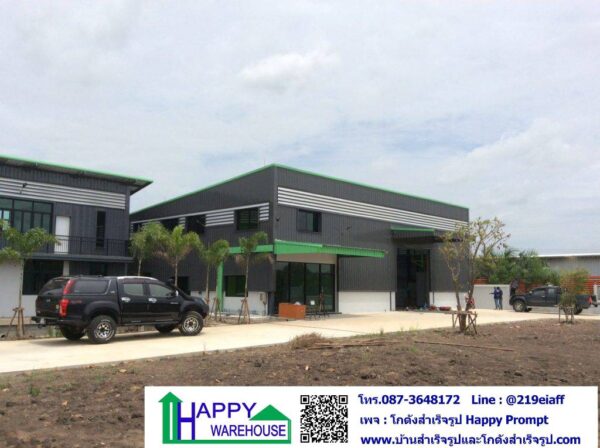 คลังสินค้า-โชว์รูมและสำนักงานชั้น2  HW-H 15x30x6.65 ม. - Image 3
