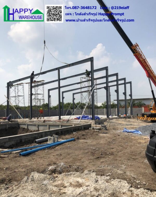 คลังสินค้า-โชว์รูมและสำนักงานชั้น2  HW-H 15x30x6.65 ม. - Image 12