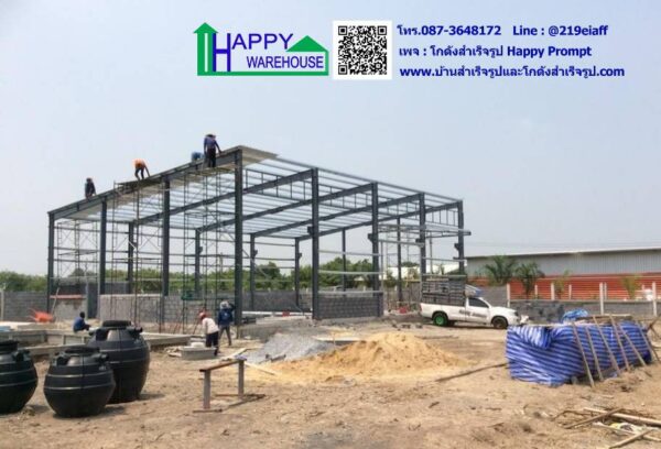 คลังสินค้า-โชว์รูมและสำนักงานชั้น2  HW-H 15x30x6.65 ม. - Image 13