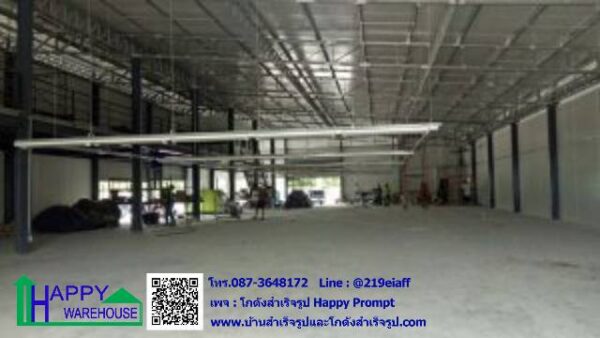 โกดังสำเร็จรูป ผนัง-หลังคา epsโฟม HW-HC 20x40x6.5 ม.  มีสำนักงานชั้น2 - Image 10