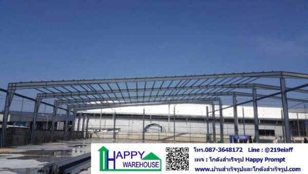 โกดังสำเร็จรูป HW-H 54x125x6 ม. ปทุมธานี - Image 6