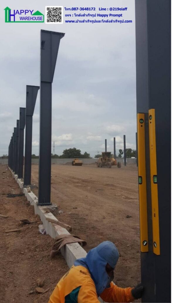 โกดังสำเร็จรูป HW-H 54x125x6 ม. ปทุมธานี - Image 8