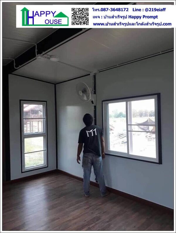 บ้านพักจิตอาสา ระบบสำเร็จรูป เพชรบุรี - Image 14
