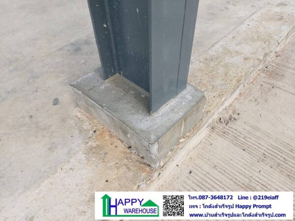 โกดังสำเร็จรูป สไตล์นอร์ดิก HW-H 16x30x6 ม. @มหาสารคาม - Image 27