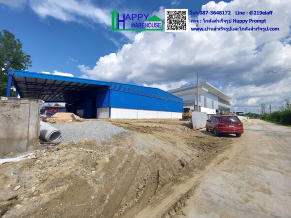 โกดังสำเร็จรูป HW-HC 24x35x5 ม.  มาบไผ่ - Image 4