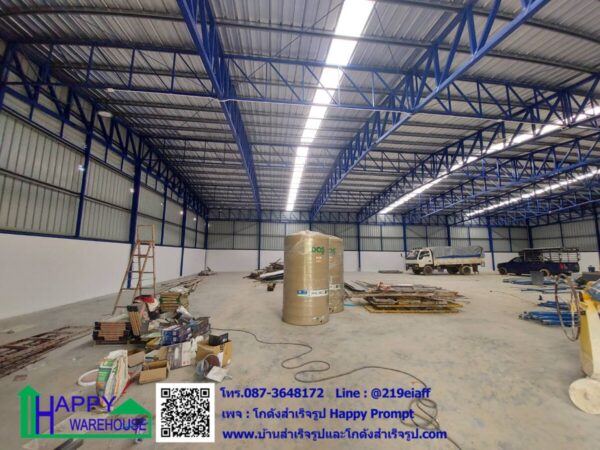 โกดังสำเร็จรูป HW-HC 24x35x5 ม.  มาบไผ่ - Image 8