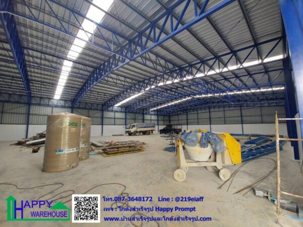 โกดังสำเร็จรูป HW-HC 24x35x5 ม.  มาบไผ่ - Image 9