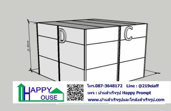 งานกั้นห้องเพื่ออัดเสียง ขนาด 3.60x3.60 ม. - Image 8