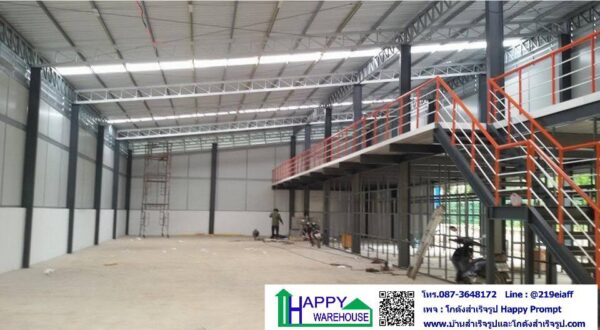 โกดังสำเร็จรูป HW-HC 15x35x8 ม.  อ.ศรีเทพ เพชรบูรณ์ - Image 2