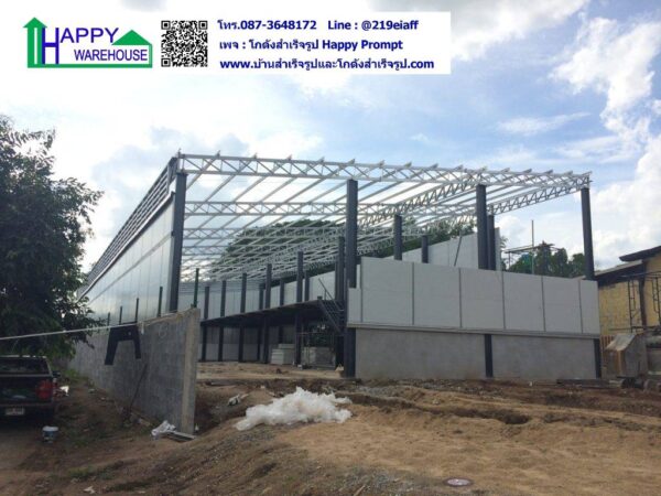 โกดังสำเร็จรูป HW-HC 15x35x8 ม.  อ.ศรีเทพ เพชรบูรณ์ - Image 5