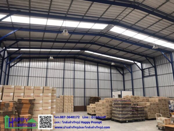 โกดังสำเร็จรูป  HW-C 15x20x6 ม. - Image 2