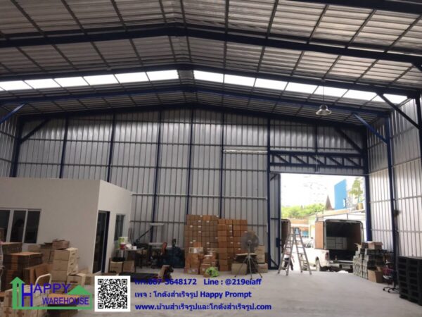 โกดังสำเร็จรูป  HW-C 15x20x6 ม. - Image 3