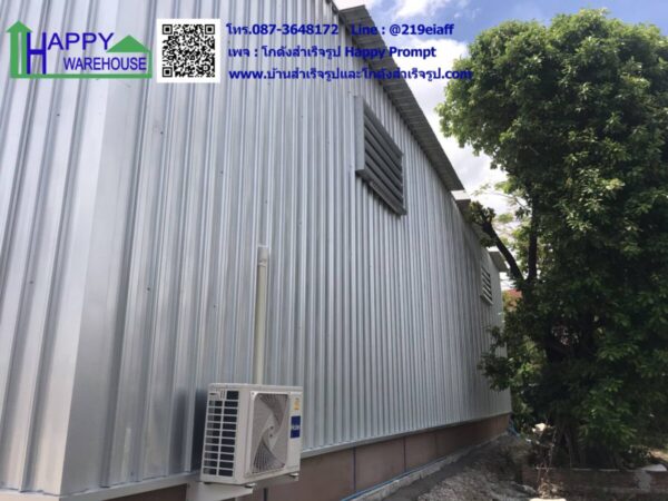 โกดังสำเร็จรูป  HW-C 15x20x6 ม. - Image 6