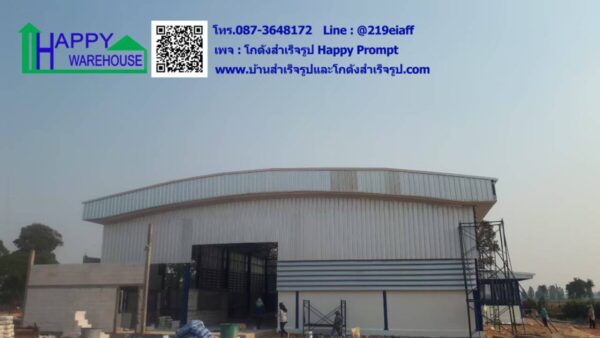 โรงงานสำเร็จรูป 2 ชั้น (สำหรับการผลิตและเก็บสินค้า) HW-HCC ขนาด 20x30x7 เมตร - Image 14