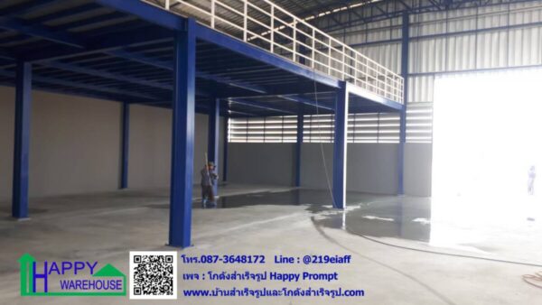 โรงงานสำเร็จรูป 2 ชั้น (สำหรับการผลิตและเก็บสินค้า) HW-HCC ขนาด 20x30x7 เมตร - Image 22