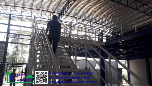 โรงงานสำเร็จรูป 2 ชั้น (สำหรับการผลิตและเก็บสินค้า) HW-HCC ขนาด 20x30x7 เมตร - Image 24