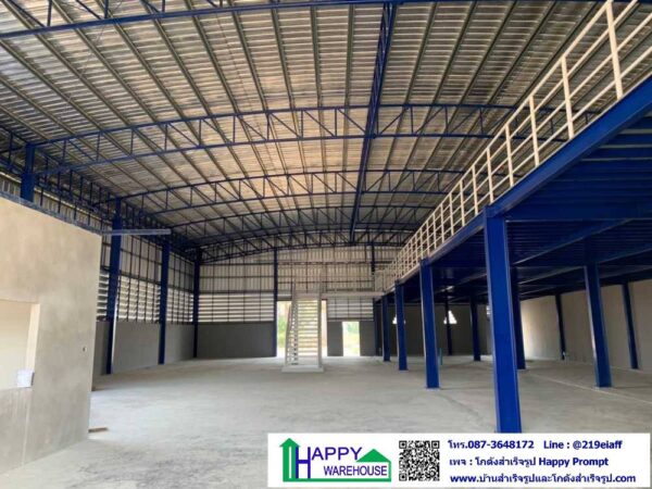โรงงานสำเร็จรูป 2 ชั้น (สำหรับการผลิตและเก็บสินค้า) HW-HCC ขนาด 20x30x7 เมตร - Image 6