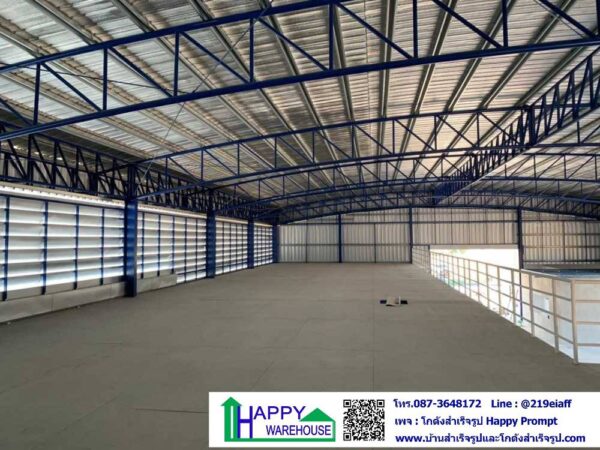 โรงงานสำเร็จรูป 2 ชั้น (สำหรับการผลิตและเก็บสินค้า) HW-HCC ขนาด 20x30x7 เมตร - Image 7