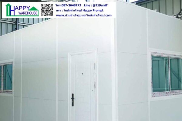 โกดังพร้อมห้องพัก บ้านไร่ชายทุ่ง HW-HC ขนาด 10x14x4.5 เมตร - Image 10
