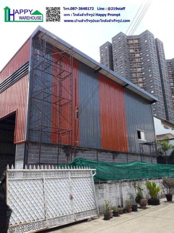 โกดังสำเร็จรูป HW-HC 9.5x12x9.5 ม. - Image 4