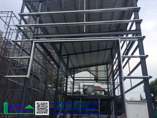 โกดังสำเร็จรูป HW-HC 9.5x12x9.5 ม. - Image 5